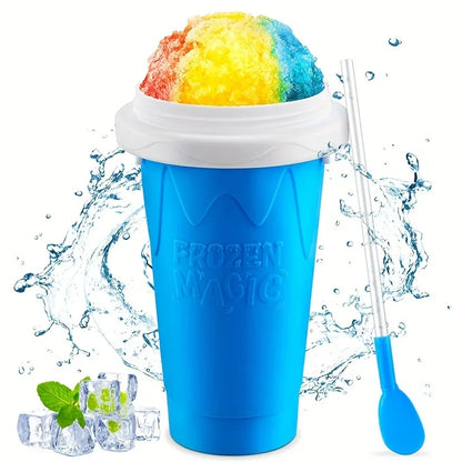 Quick-Frozen Slushy Maker Cup Large Capacity Slushy Cup for Homemade Smoothies Juice Ice Cream Summer Squeeze Beker Kitchen Tool